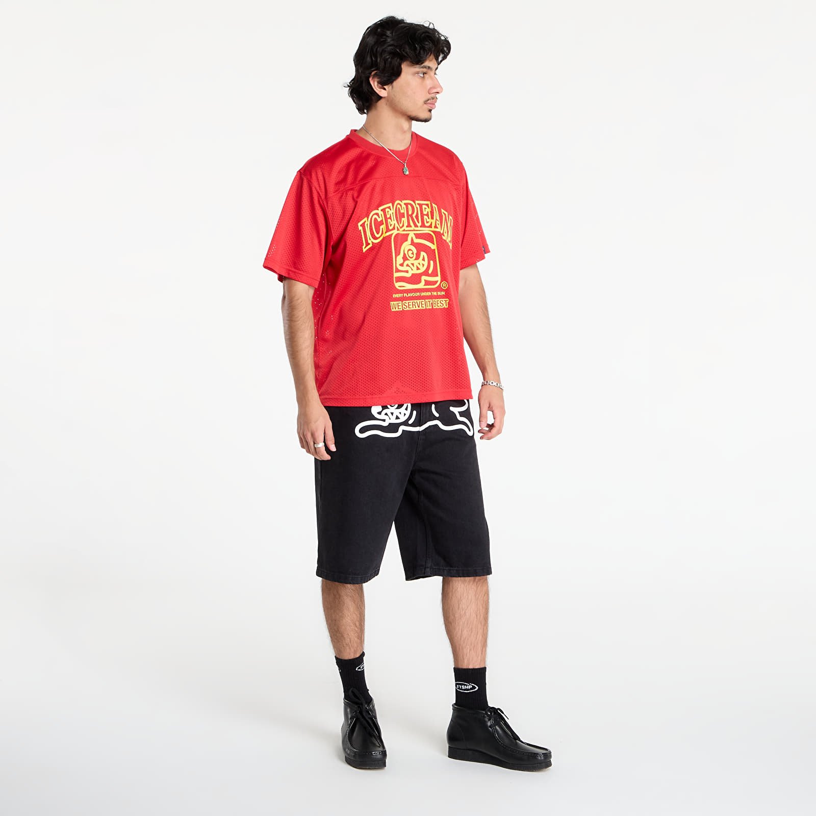 Shorts Billionaire Boys Club Icecream Running Dog Denim Shorts Black