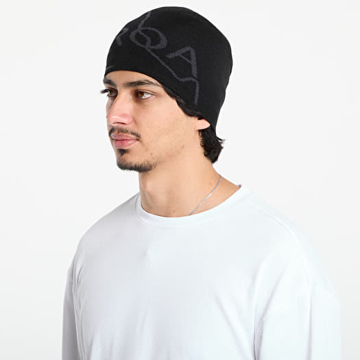 Men's hats ROA Logo Wool Beanie Black | Footshop