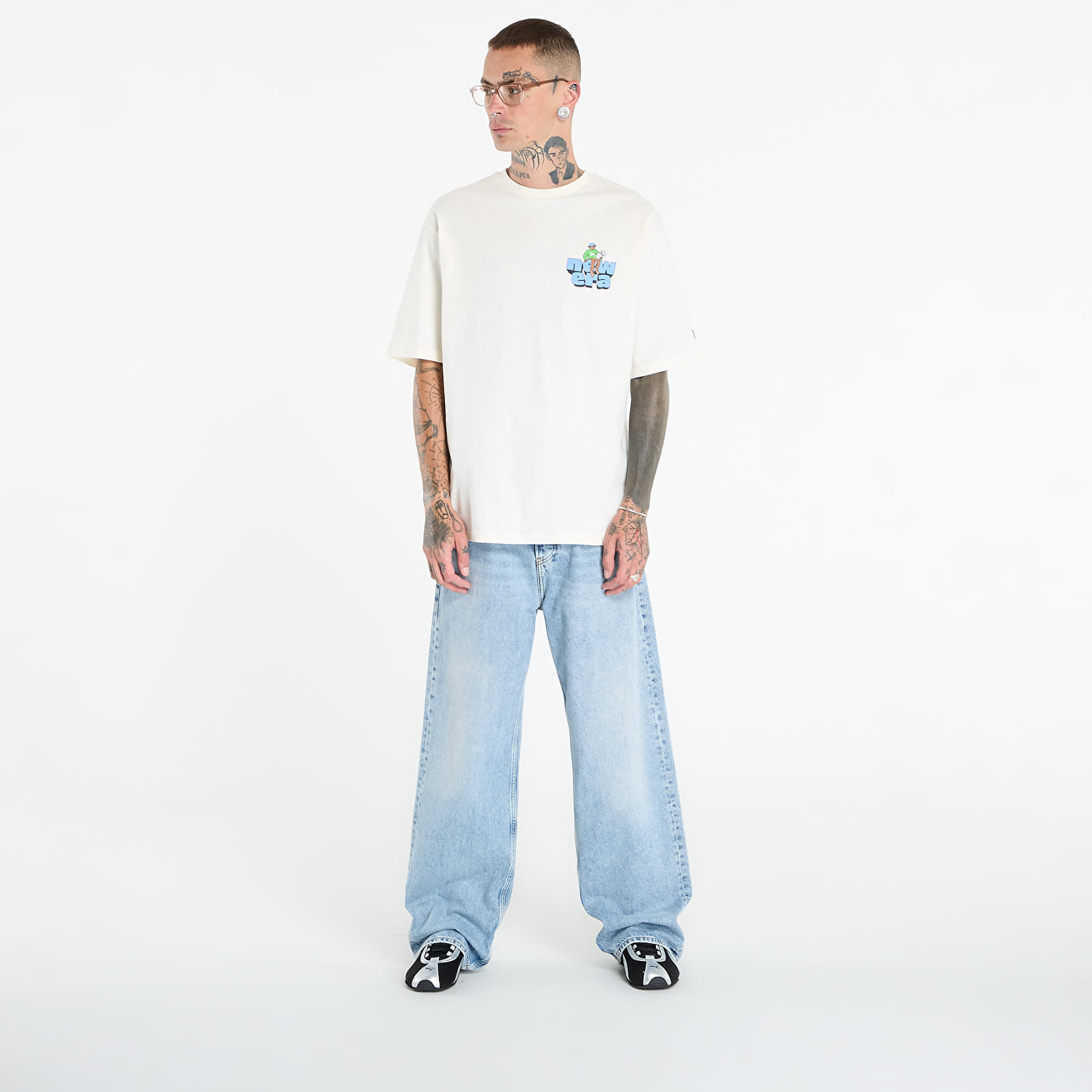 T-shirts New Era Graphic 1 Off White