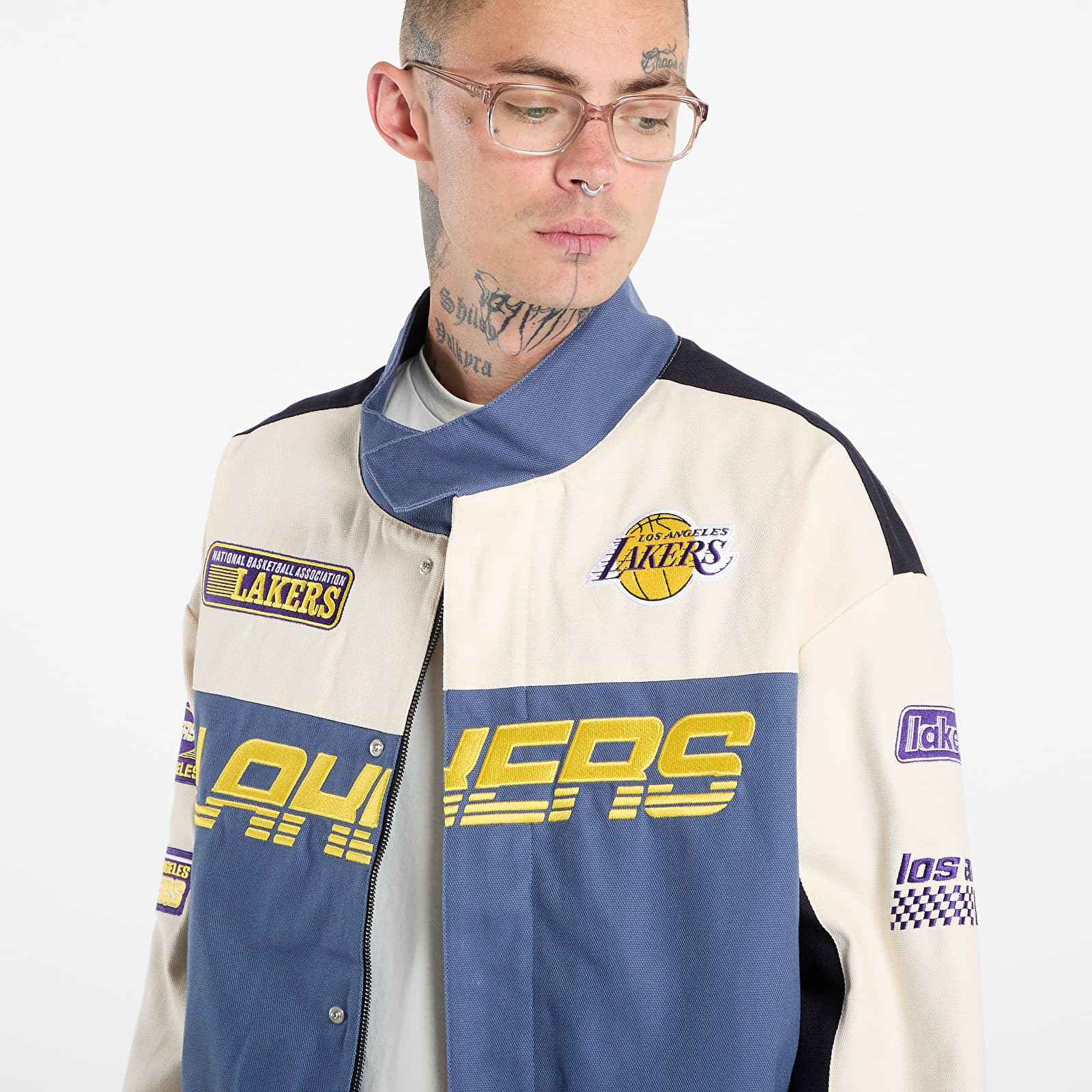 Jackets New Era NBA Motorsport Los Angeles Lakers UNISEX Min