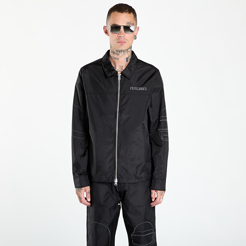 Giacca PLEASURES Daft Club Helmets Nylon Work Jacket Black