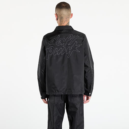 Jackets PLEASURES Daft Club Helmets Nylon Work Jacket Black