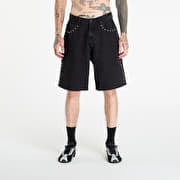 PLEASURES Daft Club Lucky Studded Jorts
