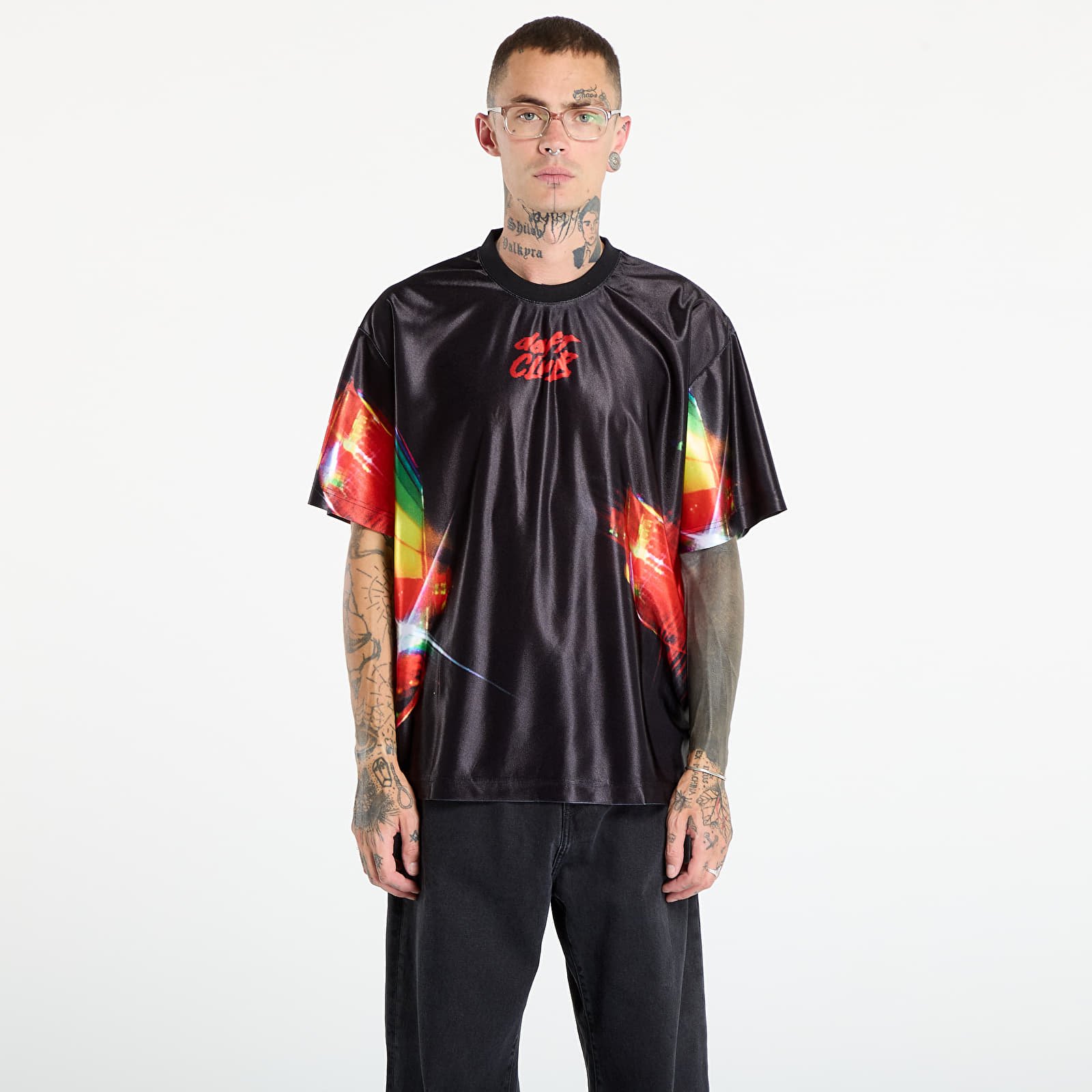 T-shirts PLEASURES Daft Club Sport Shirt Black