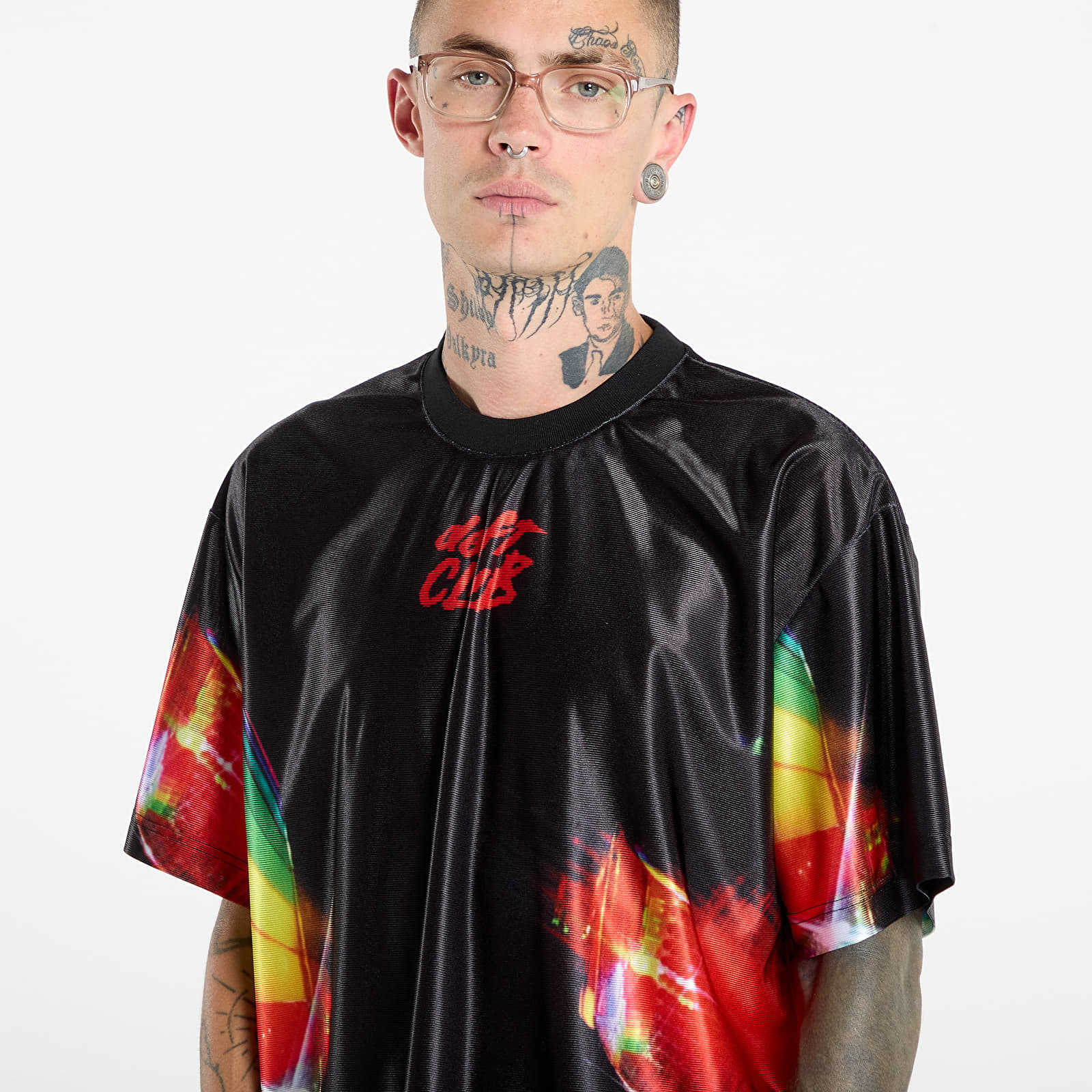 T-shirts PLEASURES Daft Club Sport Shirt Black