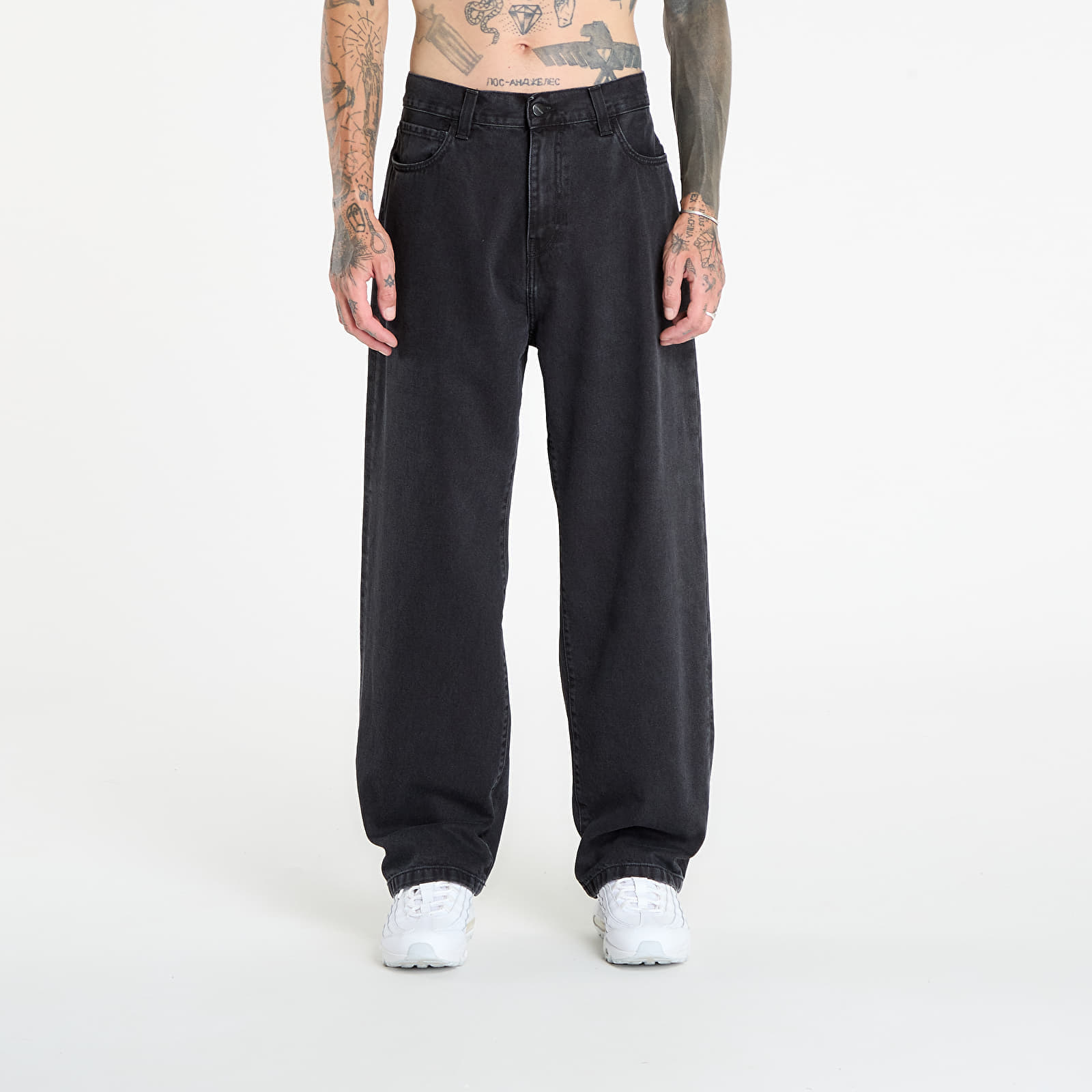 Blugi Carhartt WIP Landon Pant Black Stone Washed 32