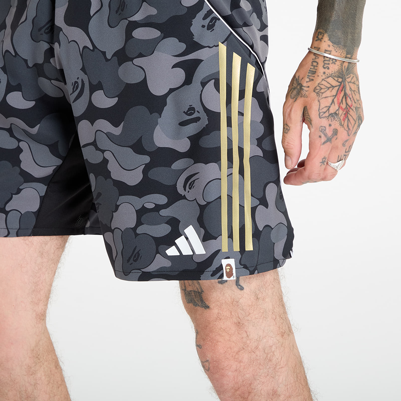 Kurzhosen adidas x BAPE FB Shorts Black
