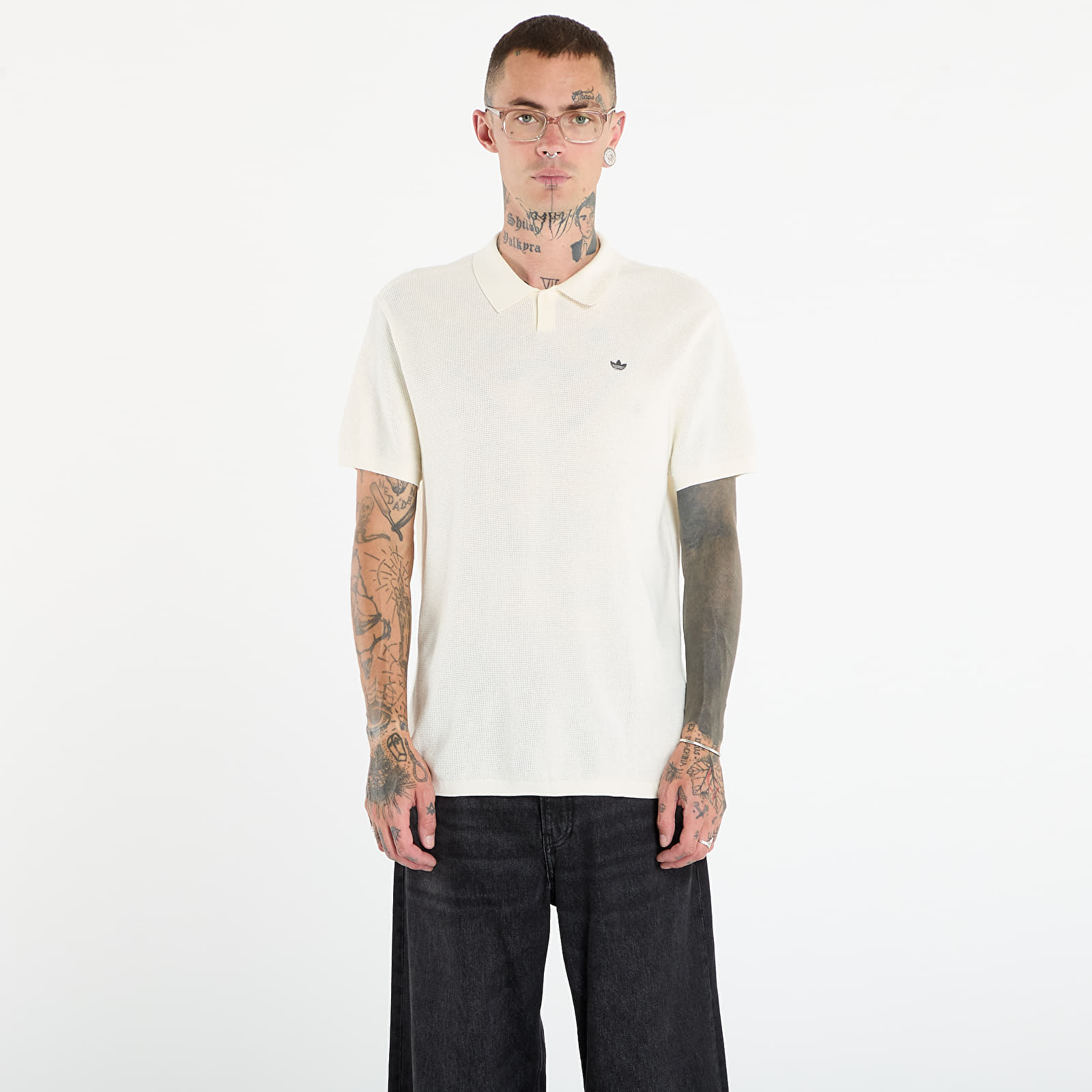 T-shirts adidas Premium Polo Cream White