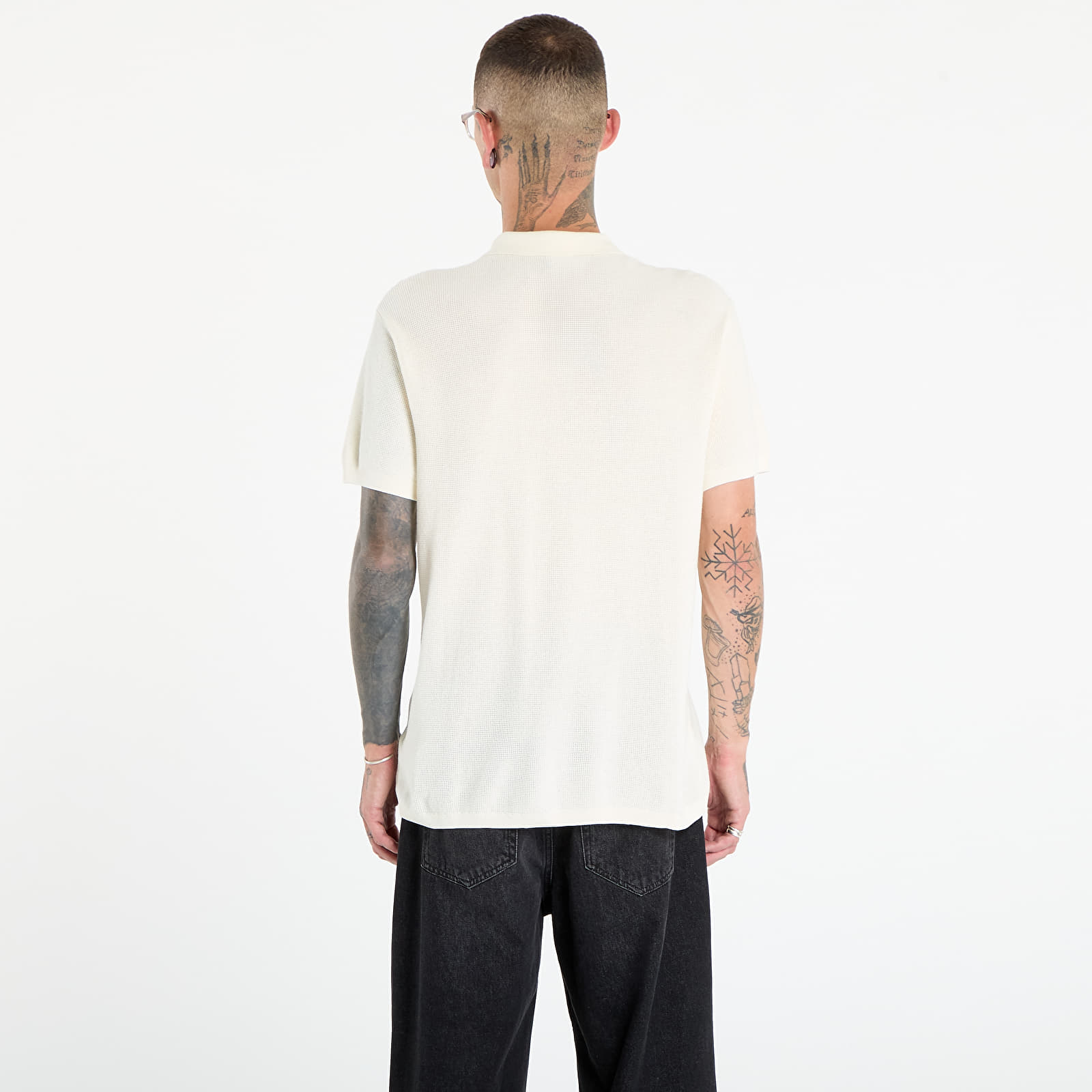 T-shirts adidas Premium Polo Cream White