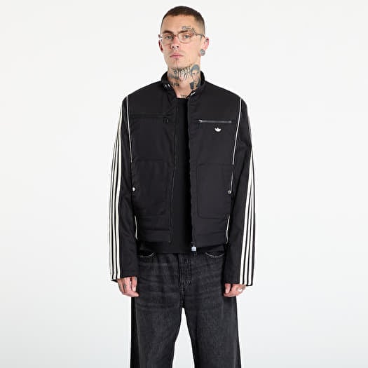 adidas Premium Waxed Jacket Black/ Black/ Off White