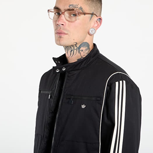 Jackets adidas Premium Waxed Jacket Black/ Black/ Off White
