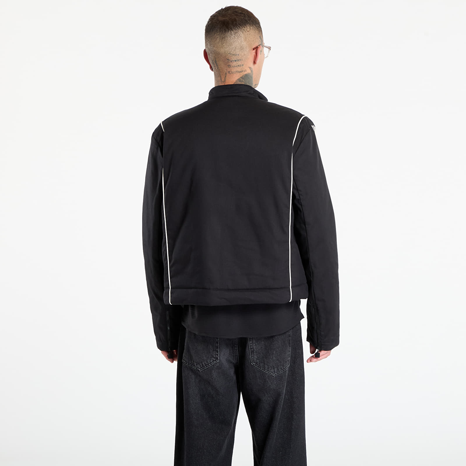 Jackets adidas Premium Waxed Jacket Black/ Black/ Off White