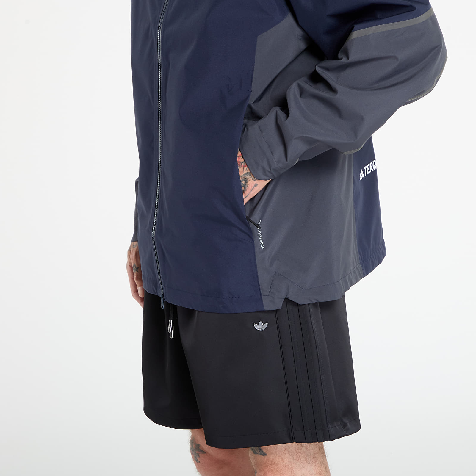 Jackets adidas National Geographic Waterproof Climaproof Rain Jacket Legend Ink