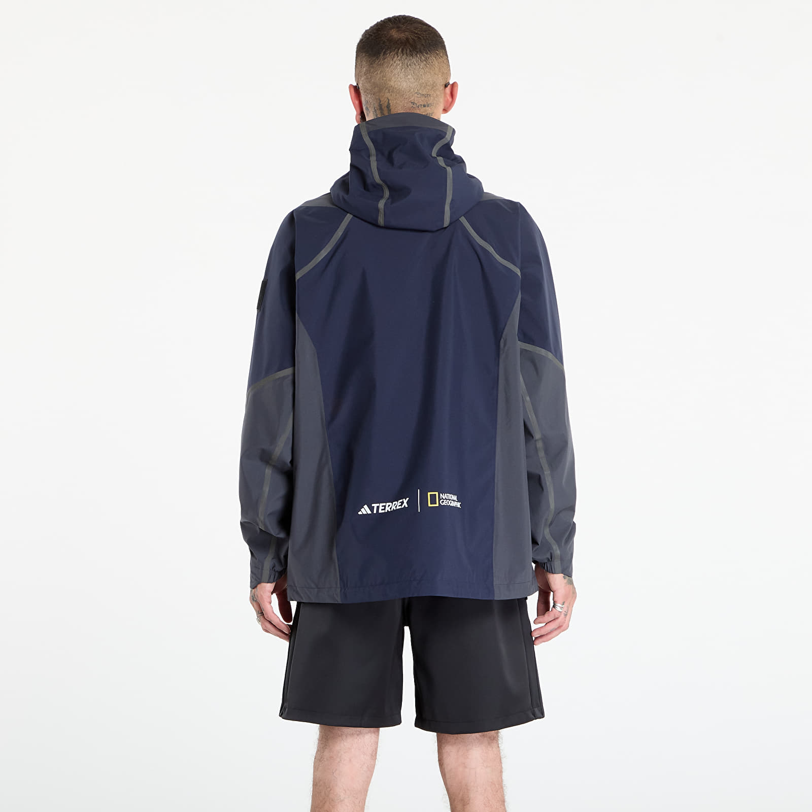 Jackets adidas National Geographic Waterproof Climaproof Rain Jacket Legend Ink