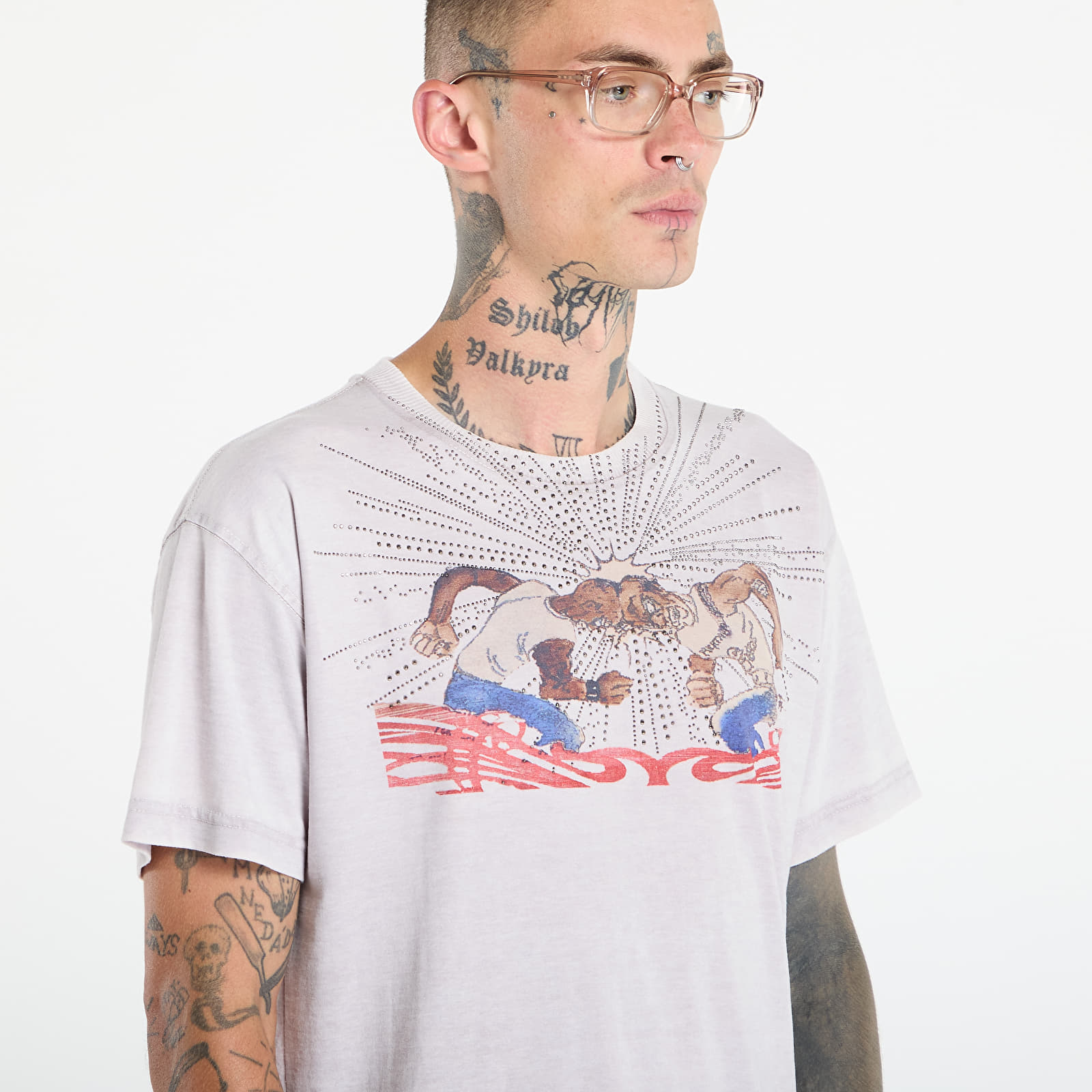 T-shirts Diesel T-Norm-T15 T-Shirt Grey
