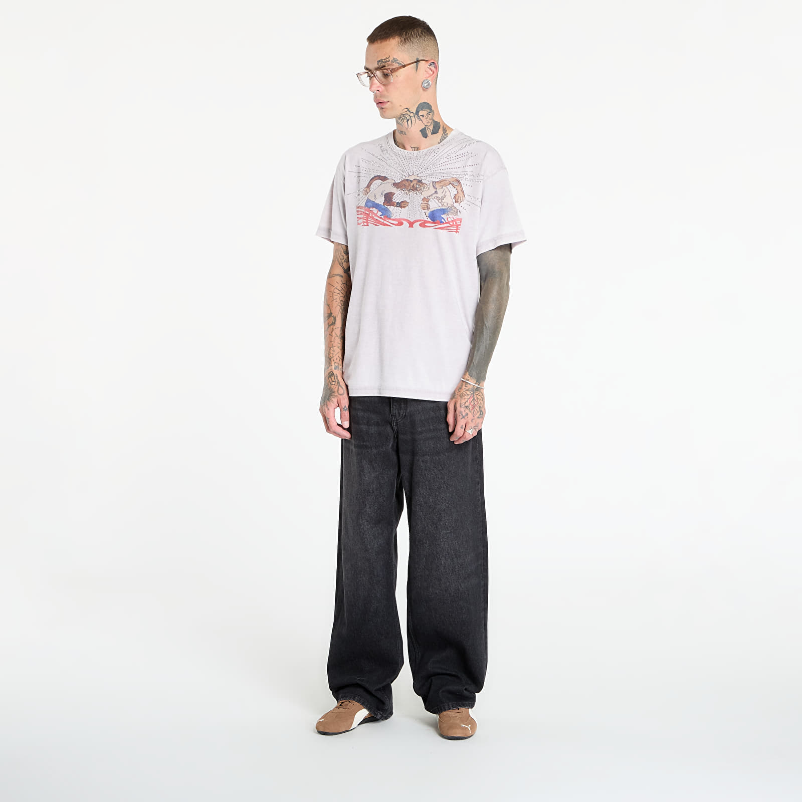 T-shirts Diesel T-Norm-T15 T-Shirt Grey