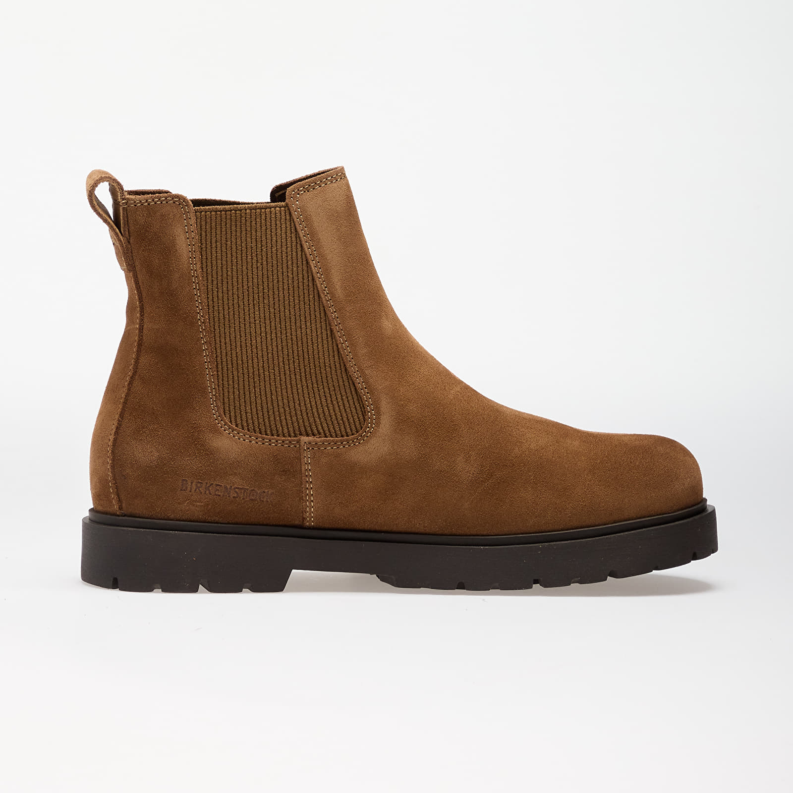 Men's shoes Birkenstock Highwood Slip On Men Suede Leather Dark Tea
