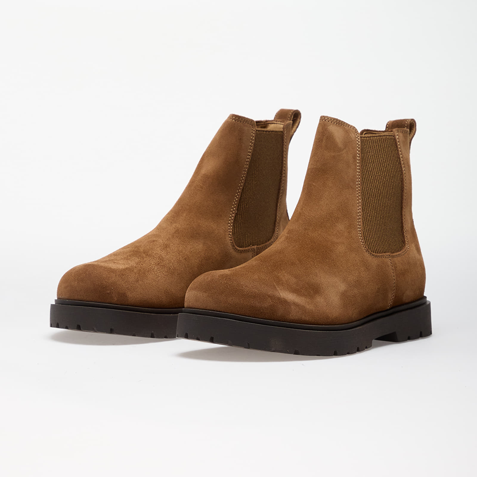 Men's shoes Birkenstock Highwood Slip On Men Suede Leather Dark Tea
