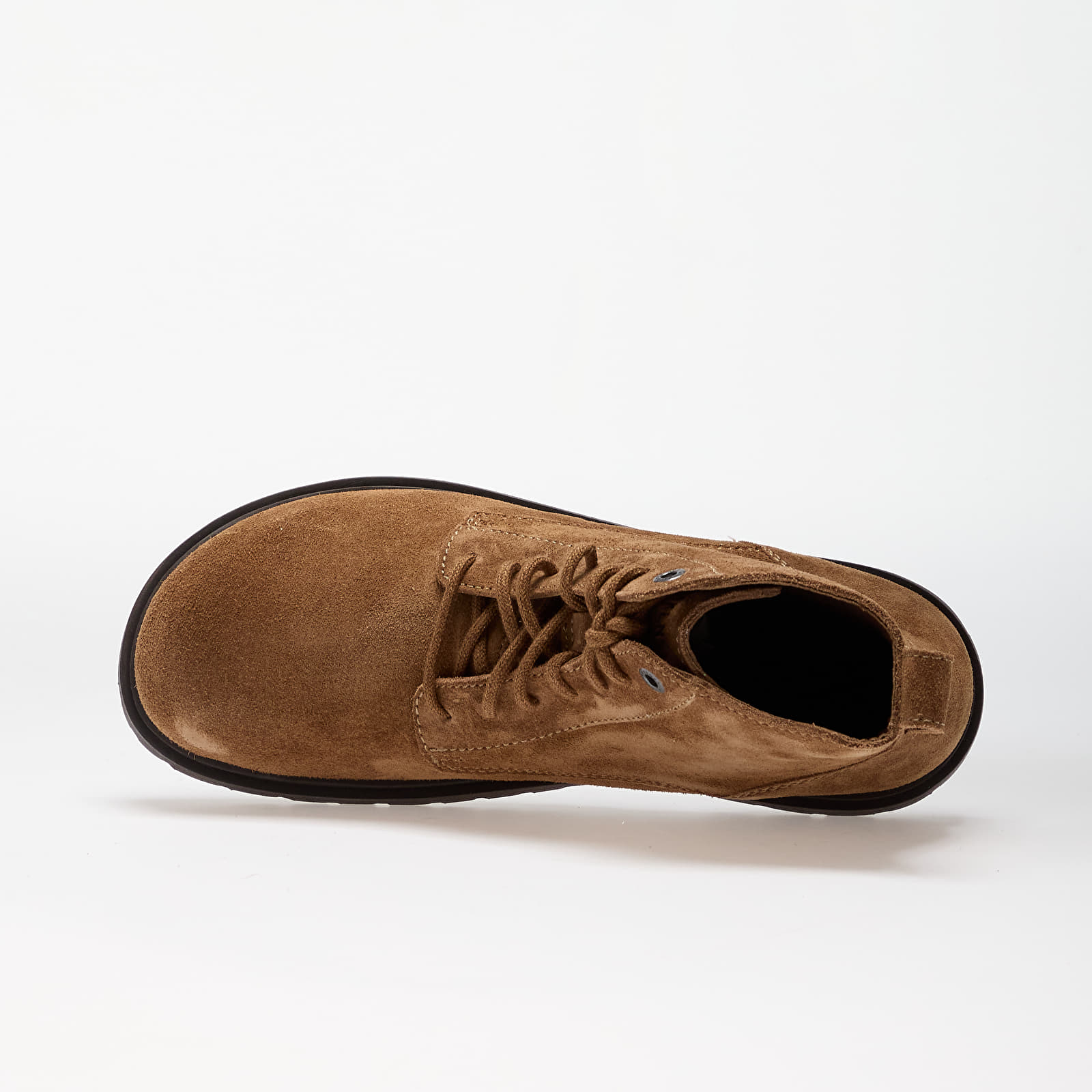 Sko til kvinder Birkenstock Highwood Lace Mid Suede Leather Dark Tea