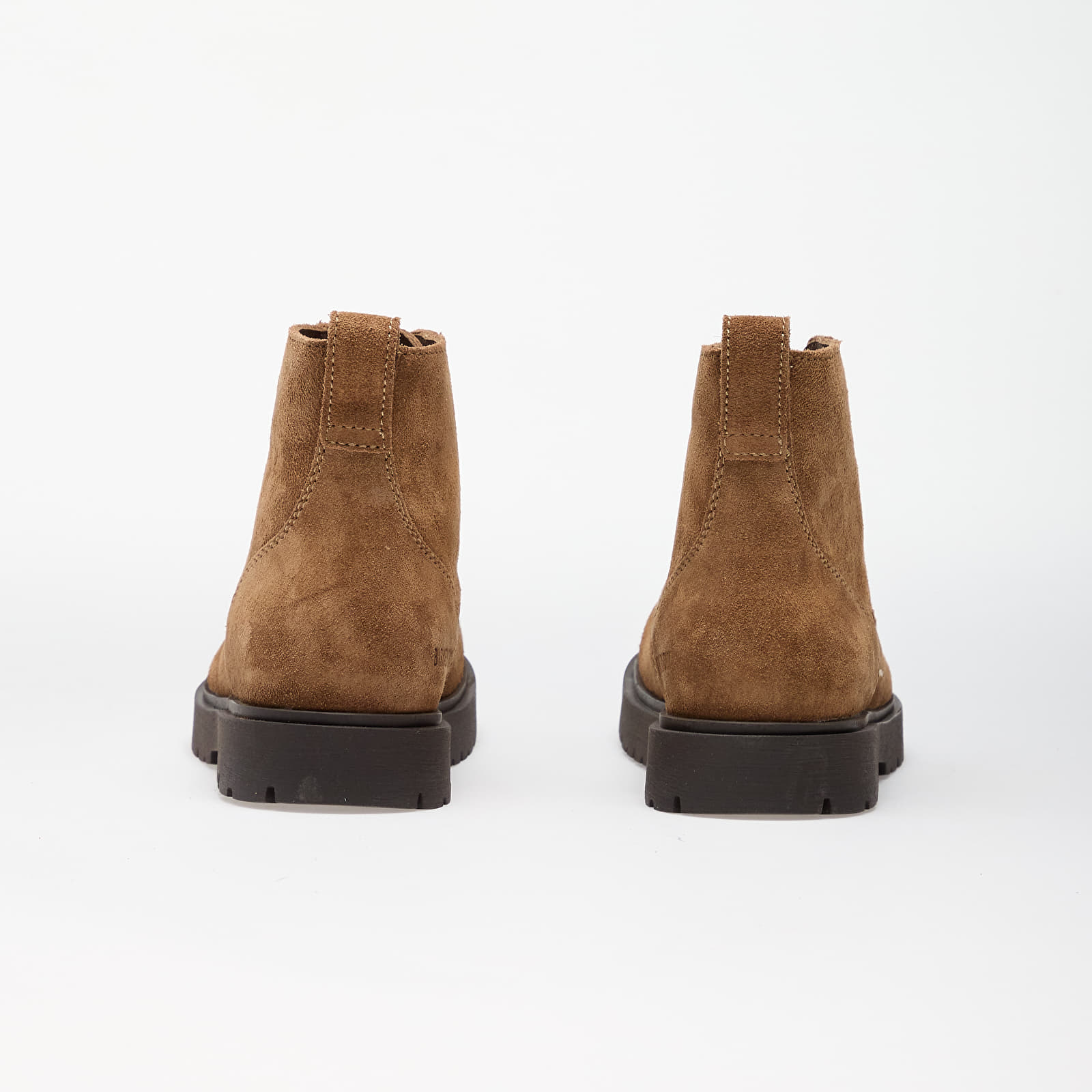 Sko til kvinder Birkenstock Highwood Lace Mid Suede Leather Dark Tea