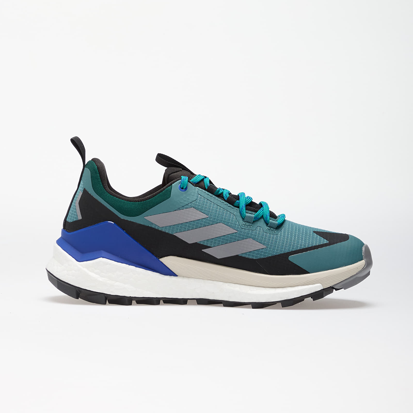 Men's shoes adidas Terrex Free Hiker 2 Low Gtx Preloved Teal/ Grey Three/ Core Black