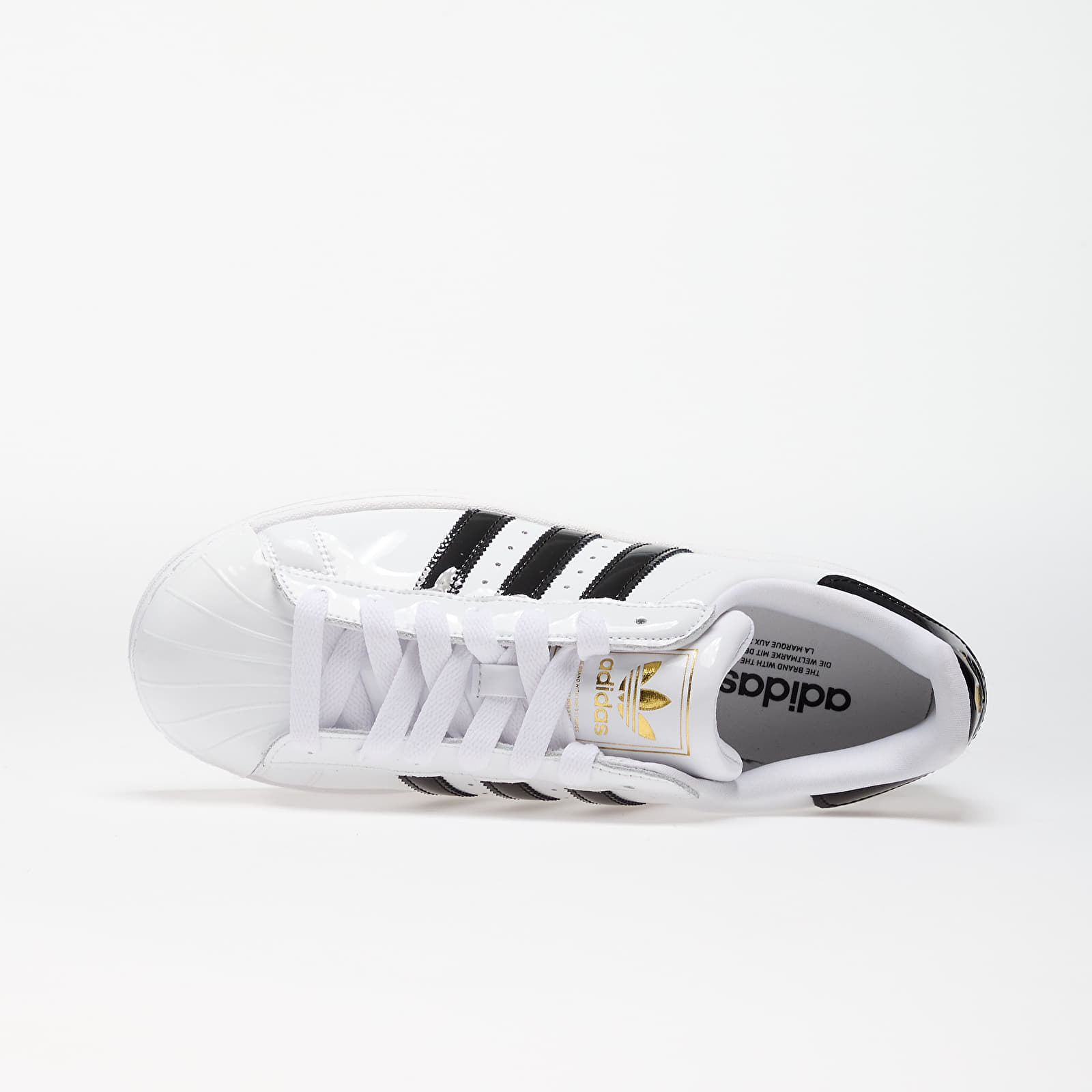 Moteriška avalynė adidas Superstar II W Ftw White/ Core Black/ Gold Metallic