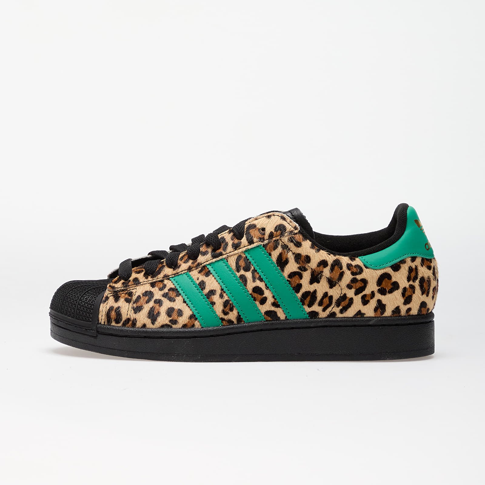 Moteriška avalynė adidas Superstar II W Core Black/ Court Green/ Gold Metallic