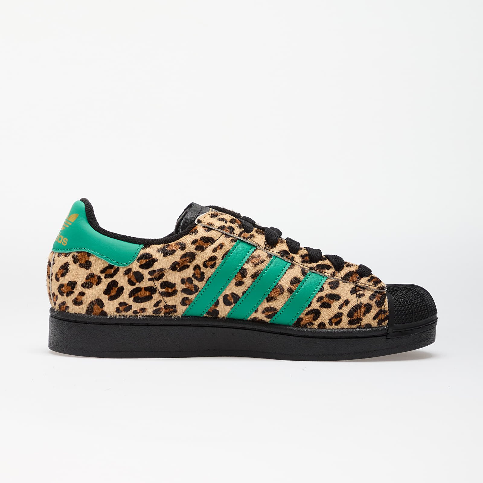 Moteriška avalynė adidas Superstar II W Core Black/ Court Green/ Gold Metallic