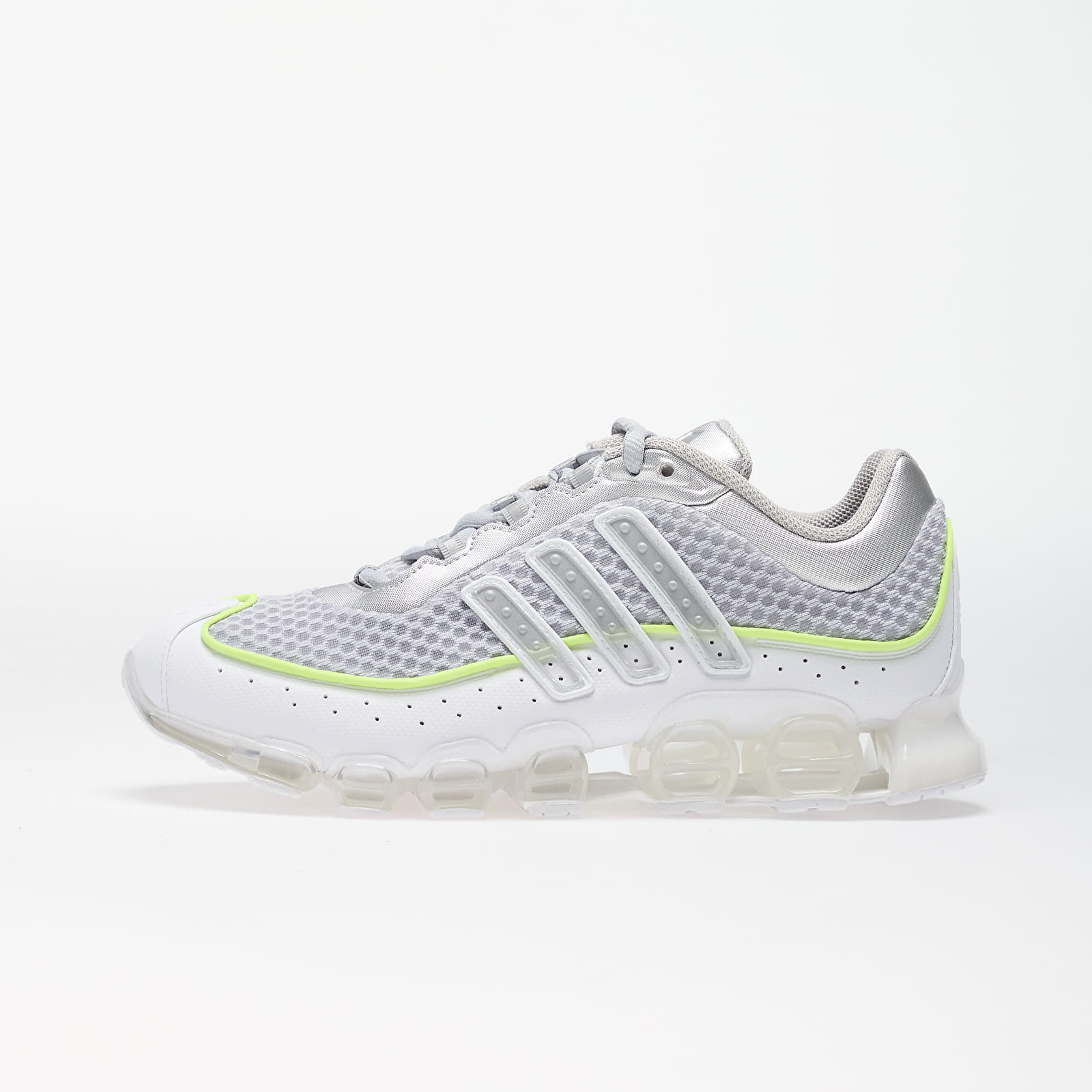 Men's shoes adidas Megaride Silver Metallic/ Ftw White/ Solar Yellow