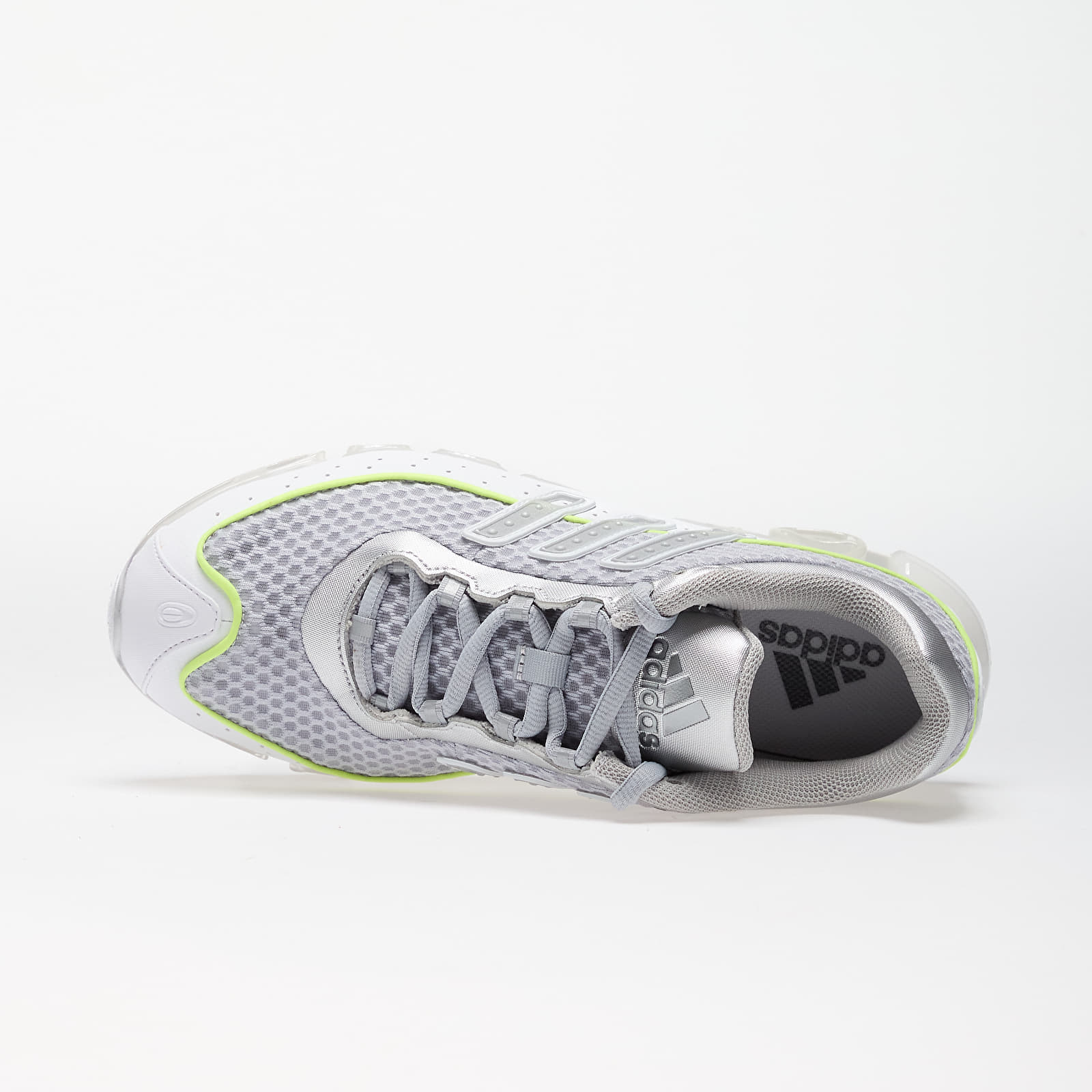 Men's shoes adidas Megaride Silver Metallic/ Ftw White/ Solar Yellow