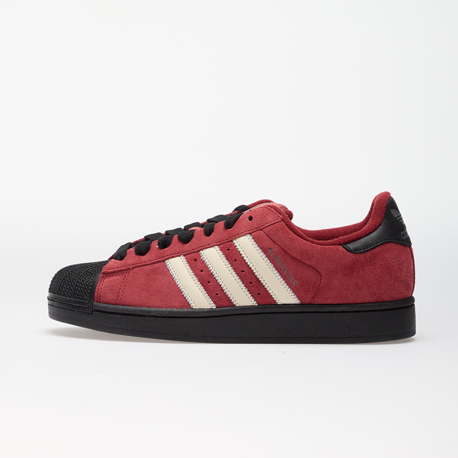 Men's shoes adidas Superstar II Noble Maroon/ Crew White/ Core Black