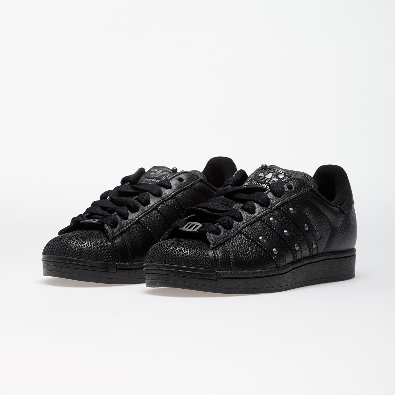 Men's shoes adidas Superstar II Core Black/ Carbon/ Iron Metalic