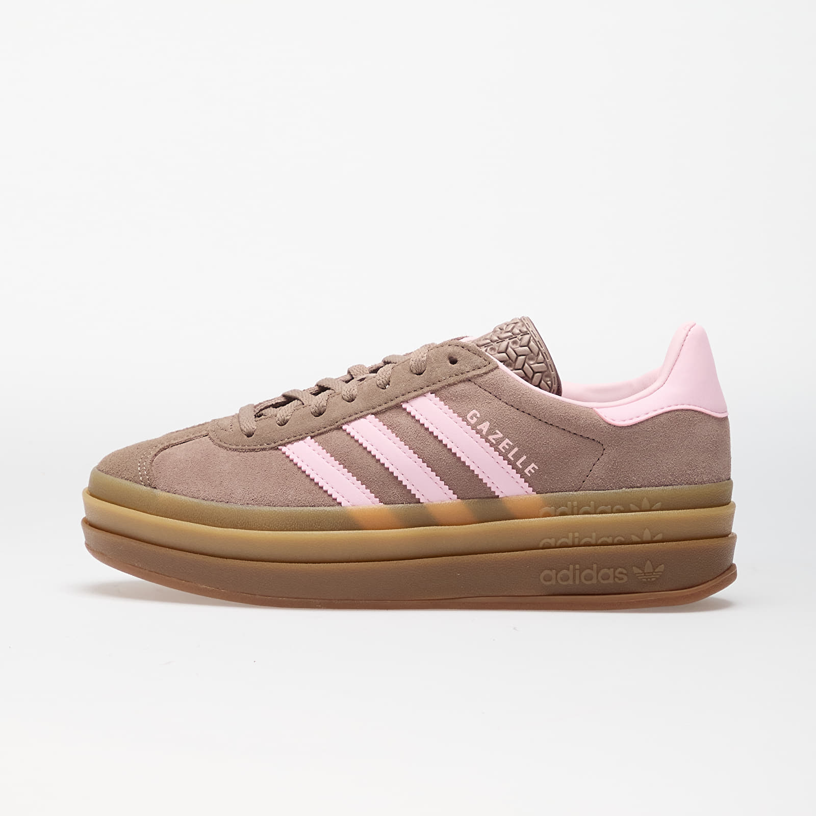 Naisten kengät adidas Gazelle Bold W Trace Brow/ Clear Pink/ Earth Strata