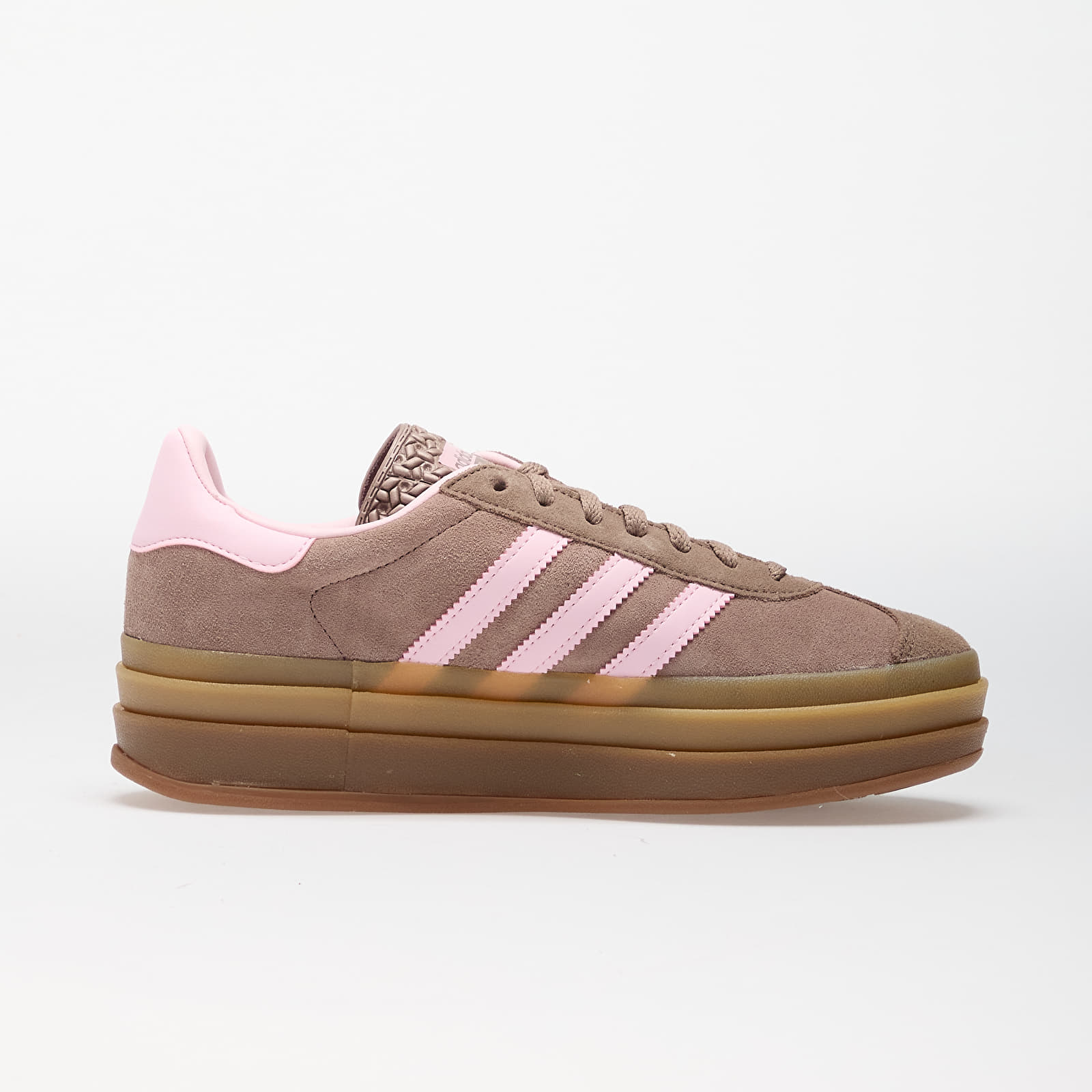 Naisten kengät adidas Gazelle Bold W Trace Brow/ Clear Pink/ Earth Strata