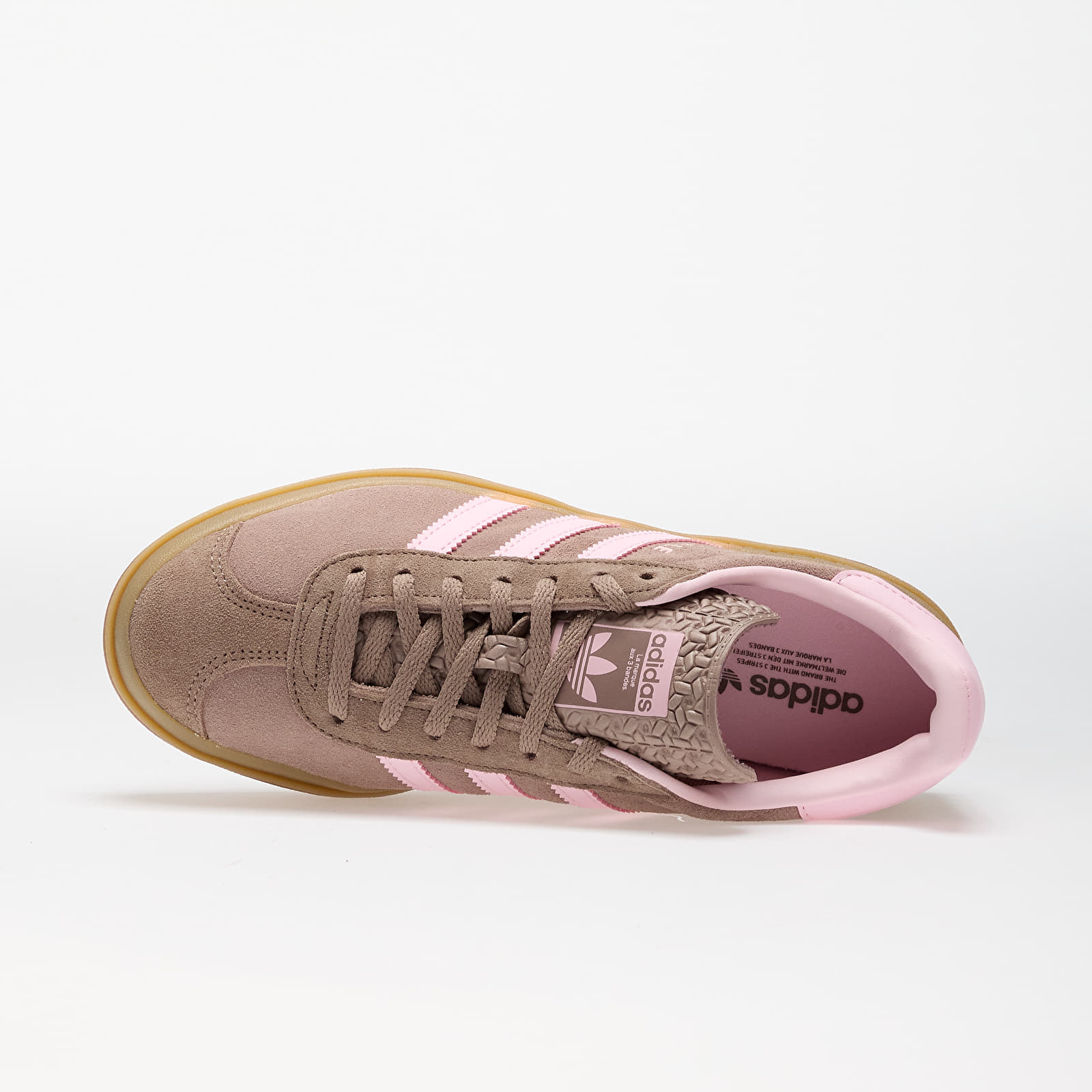 Naisten kengät adidas Gazelle Bold W Trace Brow/ Clear Pink/ Earth Strata