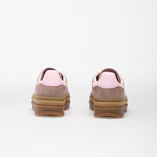 adidas gazelle silver green womens Big Kids' Adidas Gazelle Bold J "Beige Semi Pink Spark"  The Closet Inc