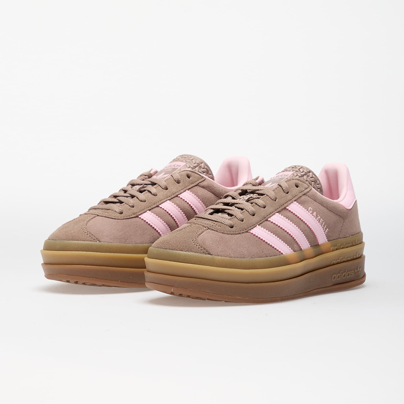 Naisten kengät adidas Gazelle Bold W Trace Brow/ Clear Pink/ Earth Strata