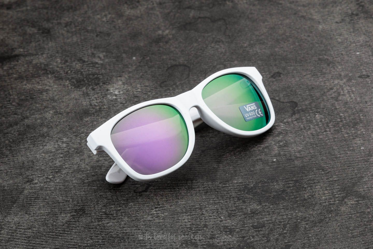 Sunglasses Vans Spicoli 4 Shade Sunglasses White-Purple