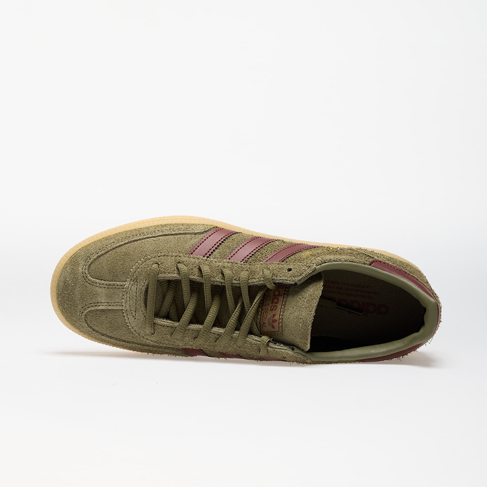 Men's shoes adidas Handball Spezial Focus Olive/ Fox Brown/ Gum