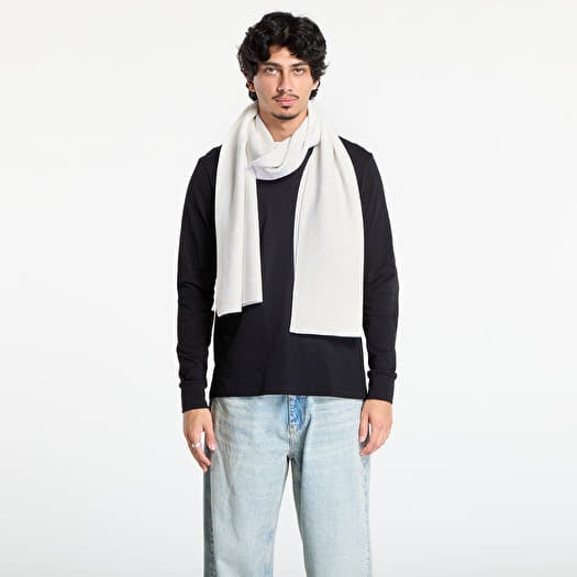 Tørklæde Calvin Klein Emblem Aop Jcq Fine Scarf Khaki