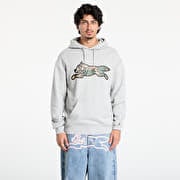 Billionaire Boys Club Icecream Woodland Camo Running Dog Popover Hood Heather Grey