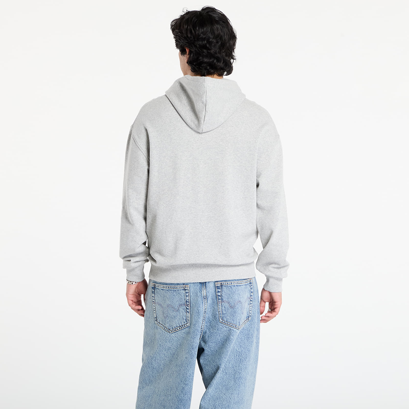 Mikiny Billionaire Boys Club Icecream Woodland Camo Running Dog Popover Hood Heather Grey