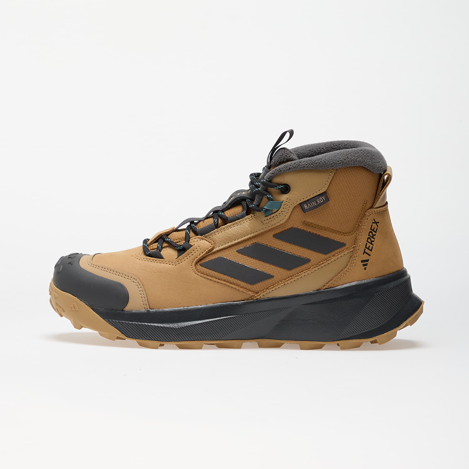 Levně Tenisky adidas Terrex Winter Boot Mid Leather Cardboard/ Carbon/ Brown Strata