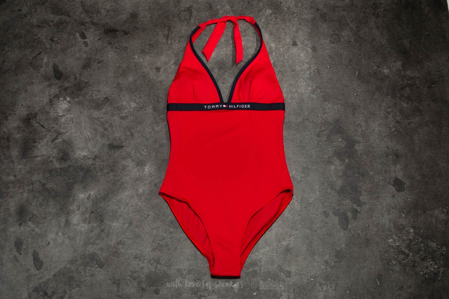 Ubrania Tommy Hilfiger One Piece Swimsuit Tango Red