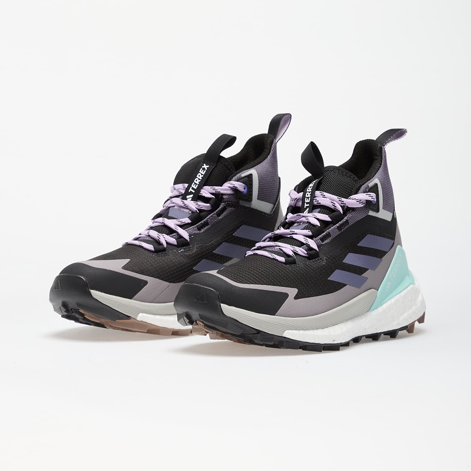 Sko til kvinder adidas Terrex Free Hiker 2 Gtx W Core Black/ Preloved Violet/ Tauoxi