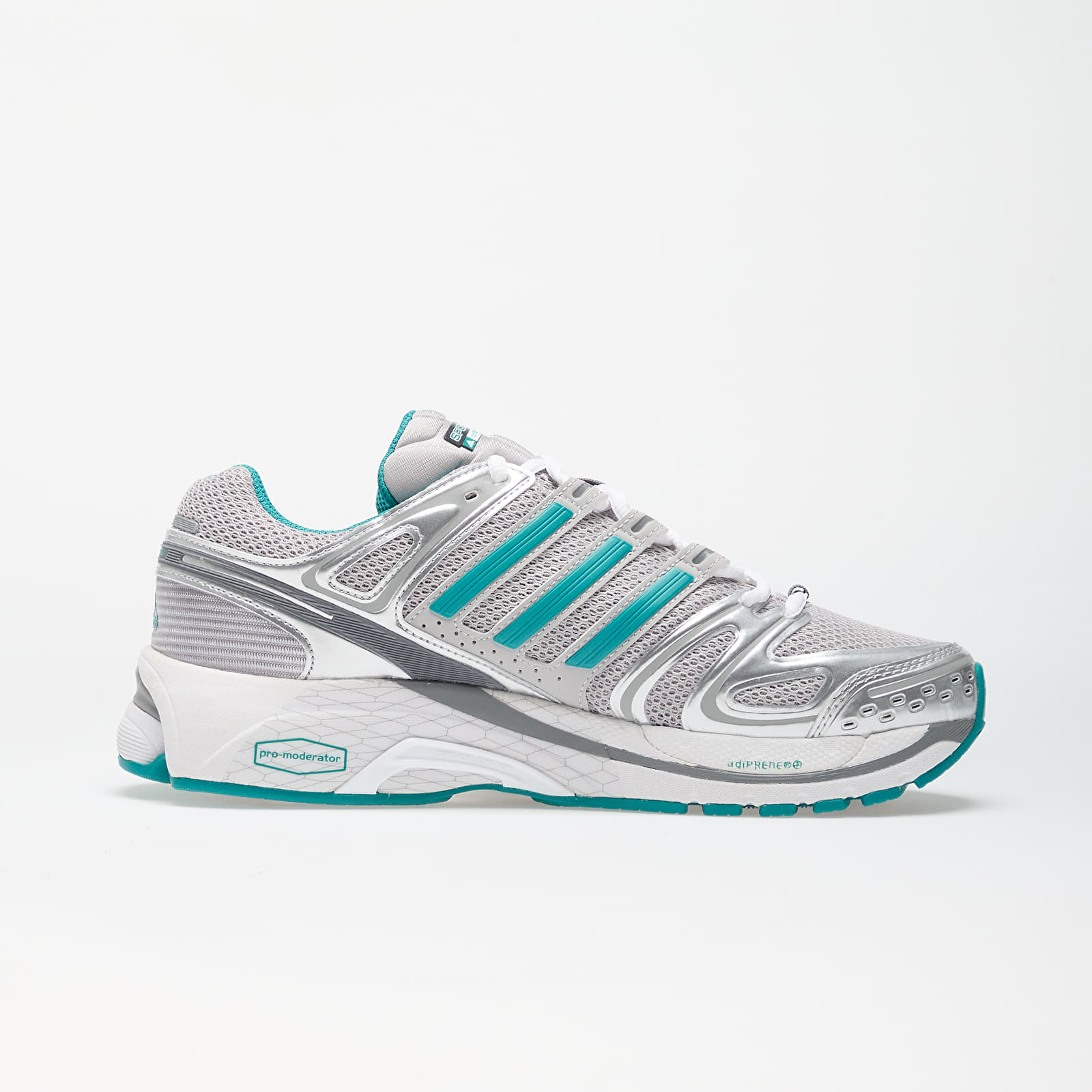 Meeste kingad adidas Adistar Control 5 S&R Grey Two/ Pure Teal/ Silver Metallic