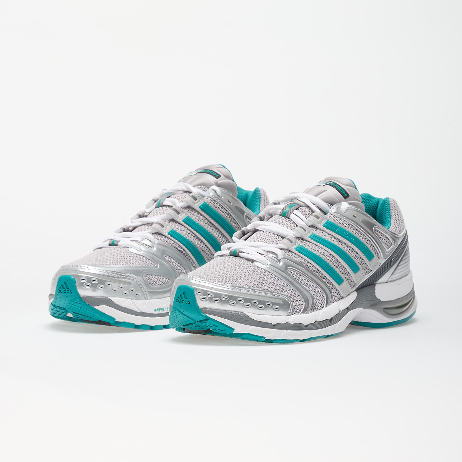 Meeste kingad adidas Adistar Control 5 S&R Grey Two/ Pure Teal/ Silver Metallic
