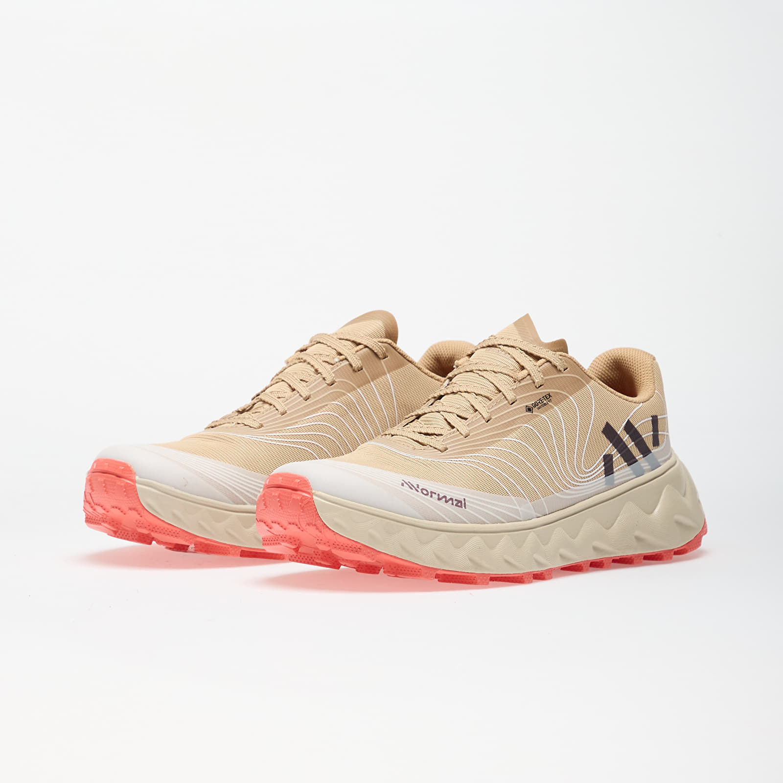 Men's shoes NNormal Tomir 2.0 GTX Shoe Beige/ White