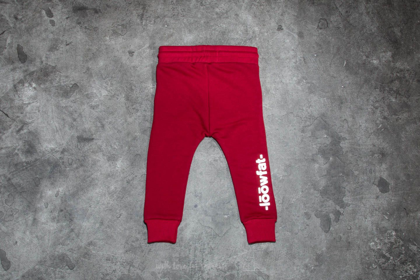 Kids' apparel LoowFAT KIDS Number Joggers Bordeaux