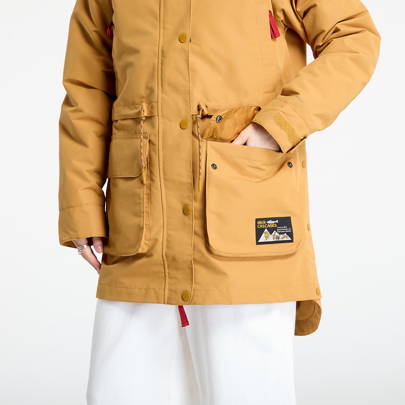 Giacche da donna Columbia High Cascades™ Interchange Jacket Maple Sugar